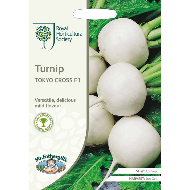 MR FOTHERGILL'S - RHS TURNIP TOKYO CROSS F1 SEEDS