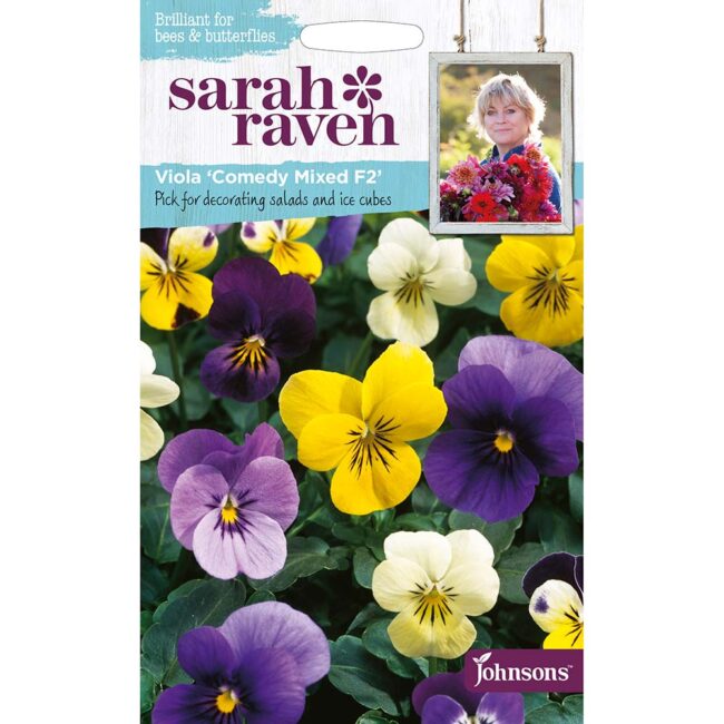 JOHNSONS SARAH RAVEN - VIOLA COMEDY MIXED F2 SEEDS