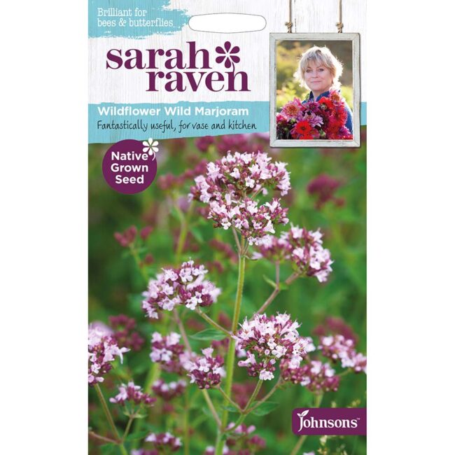JOHNSONS SARAH RAVEN - WILD MARJORAM SEEDS