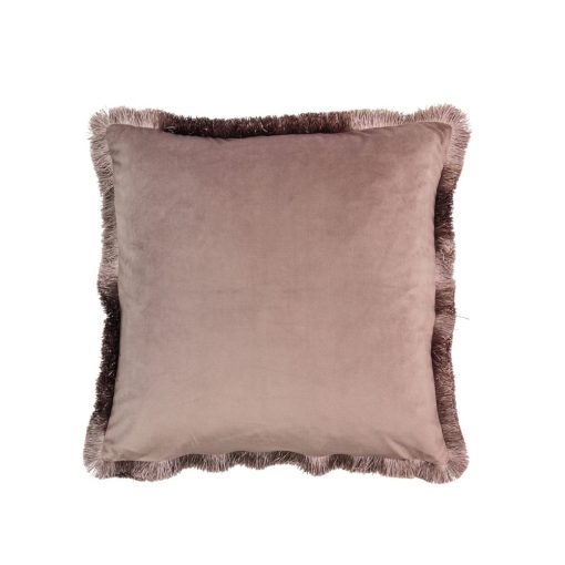 GALLERY DIRECT BLUSH VELVET CUSHION