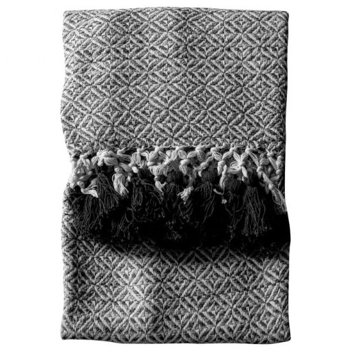 GALLERY DIRECT CHARCOAL GEO THROW