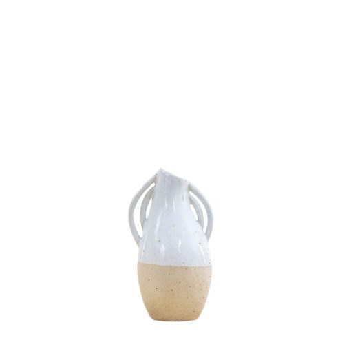 GALLERY DIRECT MEDIUM WHITE EMANI VASE