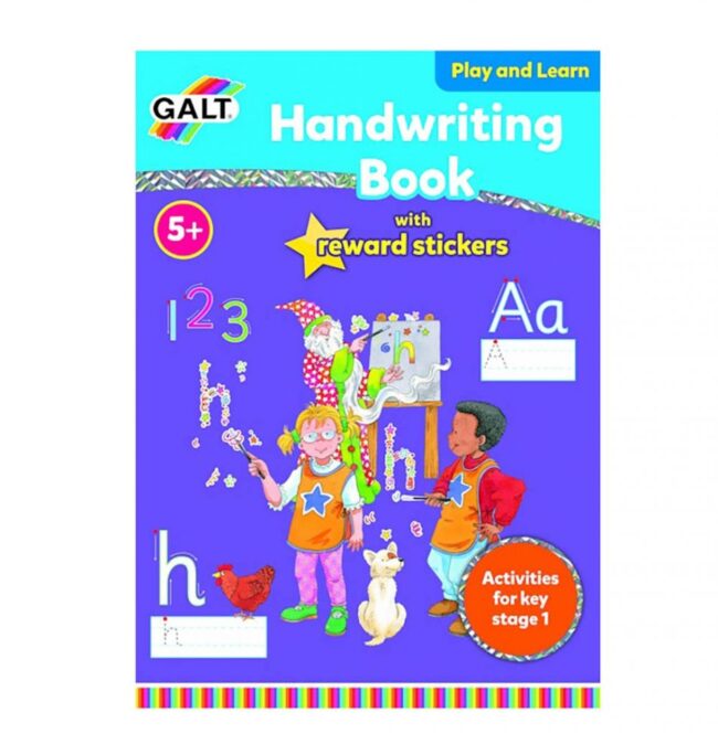 GALT LEARNING HANDWRITING BOOK WITH REWARD STICKERS