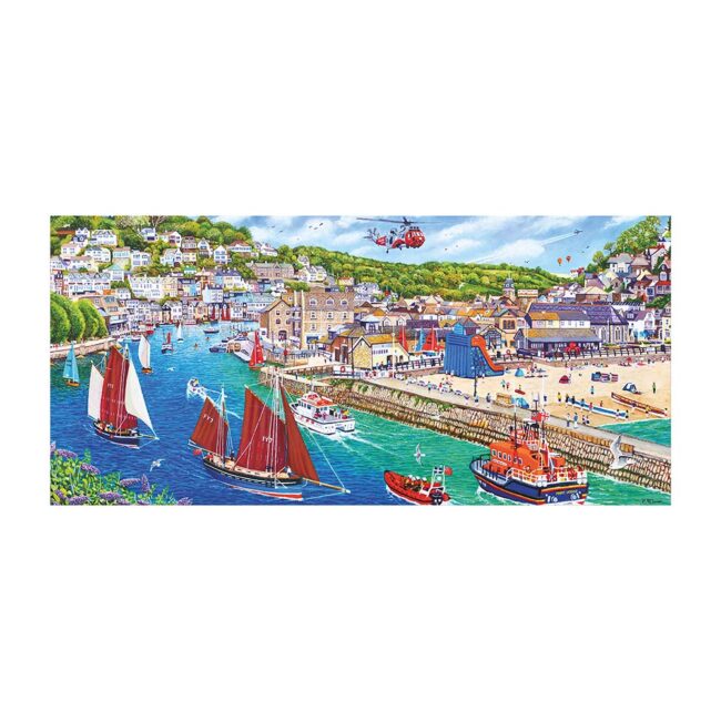 GIBSONS GAMES LOOE HARBOUR JIGSAW