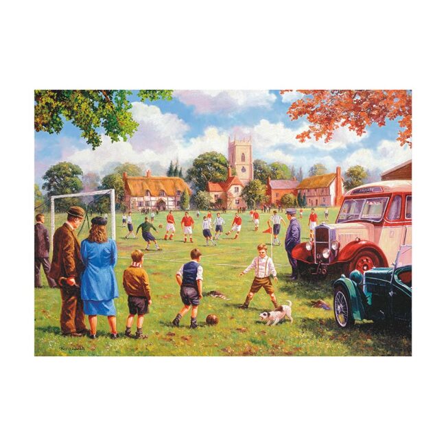 GIBSONS GAMES VIEW FROM THE SIDELINE JIGSAW