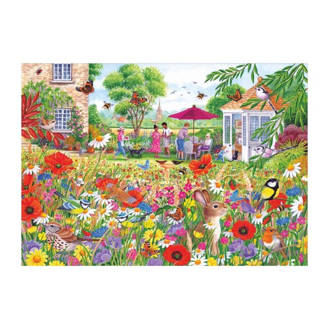 GIBSONS GAMES WILDFLOWER GARDEN JIGSAW