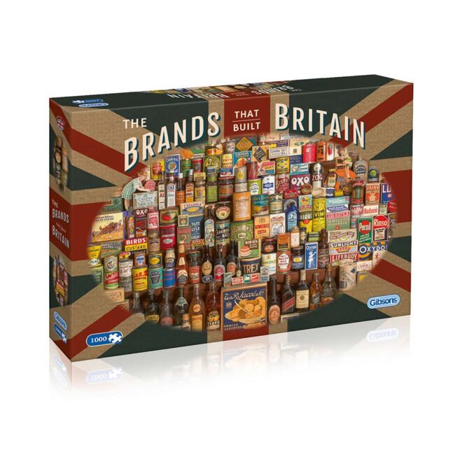 GIBSONS THE BRANDS THAT BUILD 1000 PIECE JIGSAW