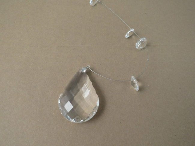 GIFTWARE TRADING HANGING CRYSTAL DROP