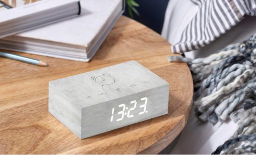 GINGKO FLIP CLICK CLOCK BIRCH