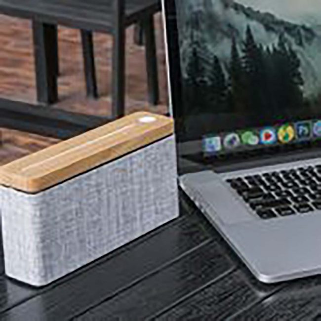 GINGKO HIFI SQUARE BLUETOOTH SPEAKER MAPLE - Image 4