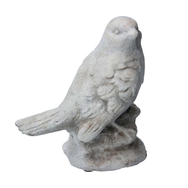 GISELA GRAHAM STONE ORNAMENT BIRD