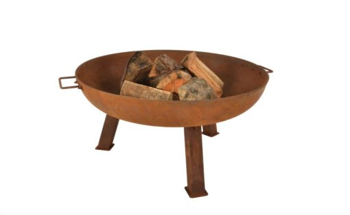 WOODLODGE GLASTO FIREPIT WITH LEGS 55CM