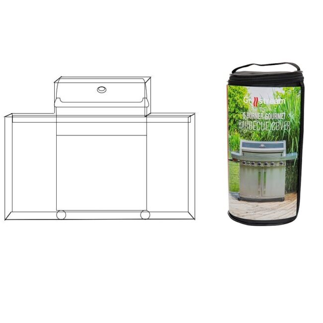 LEISUREGROW GRILLSTREAM COVER GOURMET 6 BURNER - Image 2
