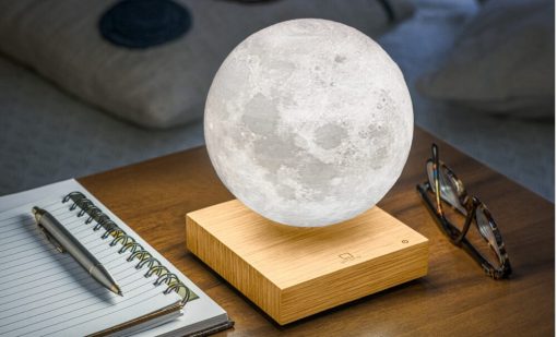GINGKO SMART MOON LAMP ASH WOOD - Image 2