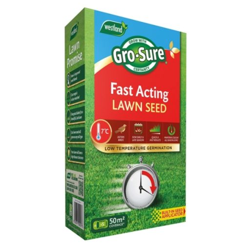 WESTLAND GRO-SURE FAST ACTING LAWN SEED 50msq