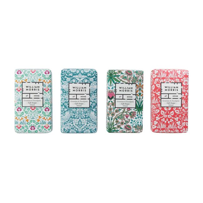 HEATHCOTE & IVORY MORRIS GOLD LILY GUEST SOAP SET - Image 2