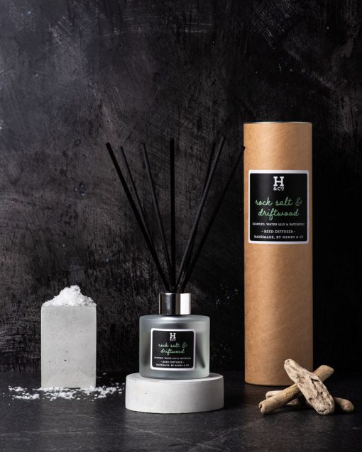 HENRY & CO REED DIFFUSER ROCK SALT AND DRIFTWOOD