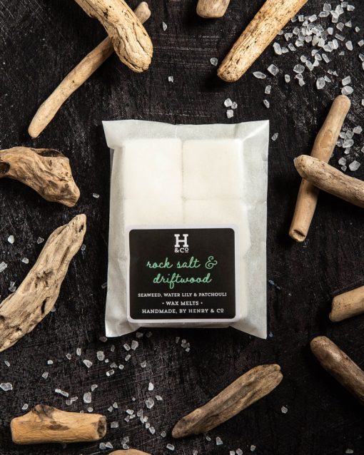 HENRY & CO WAX MELT ROCK SALT AND DRIFTWOOD