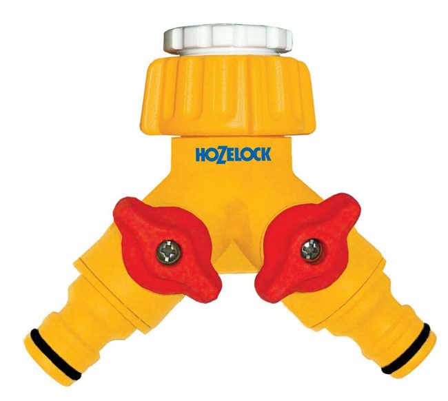 HOZELOCK DUAL TAP CONNECTOR