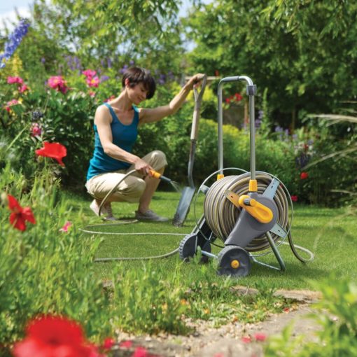 HOZELOCK ASSEMBLED METAL HOSE CART - Image 2