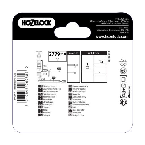 HOZELOCK 4/13MM BLANKING PLUG (10 PACK) - Image 3