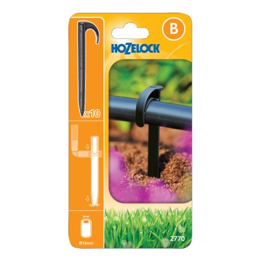 HOZELOCK SUPPLY 13MM TUBE STAKE (10 PACK)
