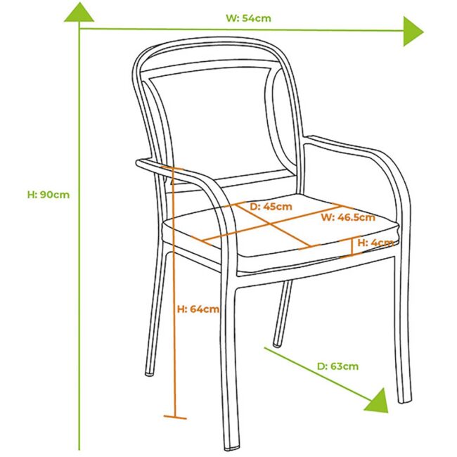 HARTMAN BERKELEY 6 SEAT ROUND BRONZE - Image 5
