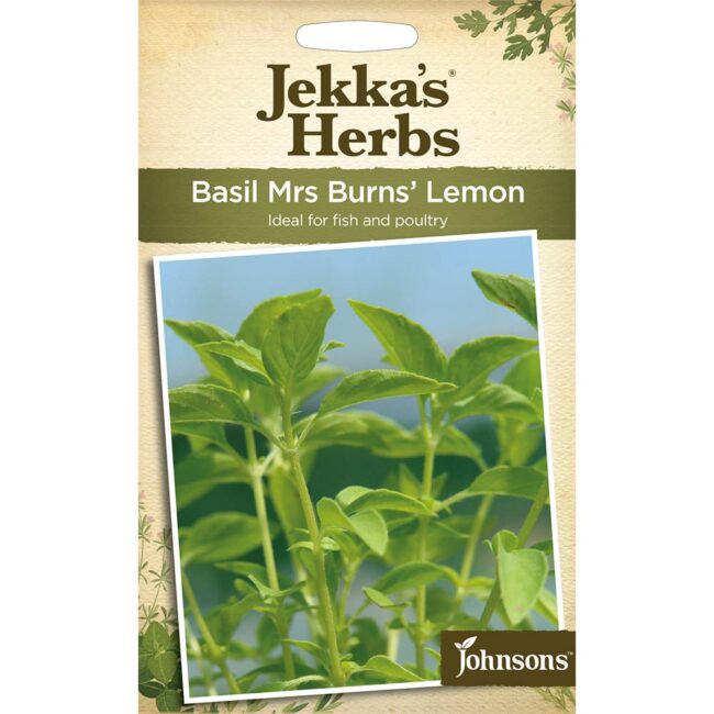 JOHNSONS JEKKA'S - BASIL MRS BURNS LEMON SEEDS