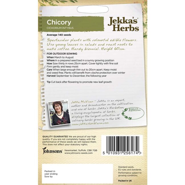 JOHNSONS JEKKA'S - CHICORY SEEDS - Image 2