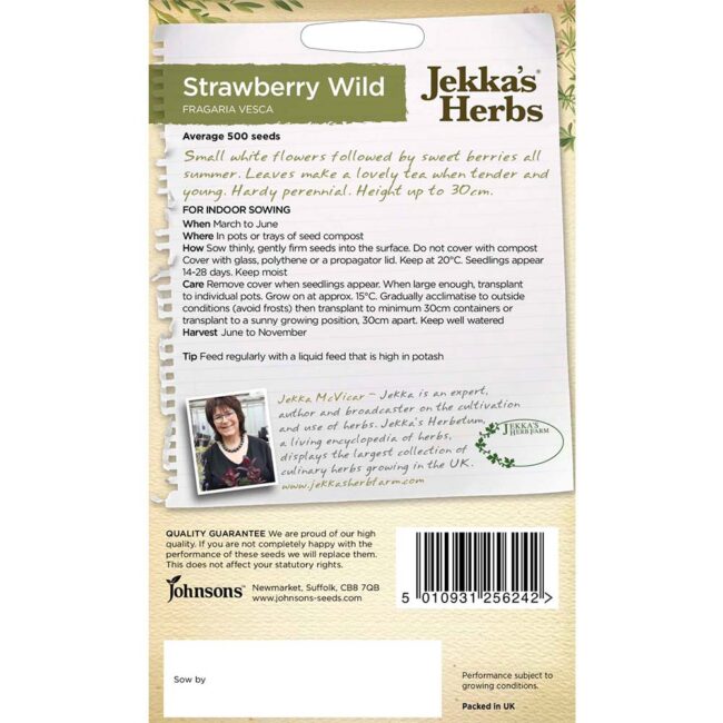 JOHNSONS JEKKA'S - STRAWBERRY WILD SEEDS - Image 2