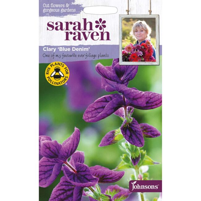 JOHNSONS SARAH RAVEN - CLARY BLUE DENIM SEEDS