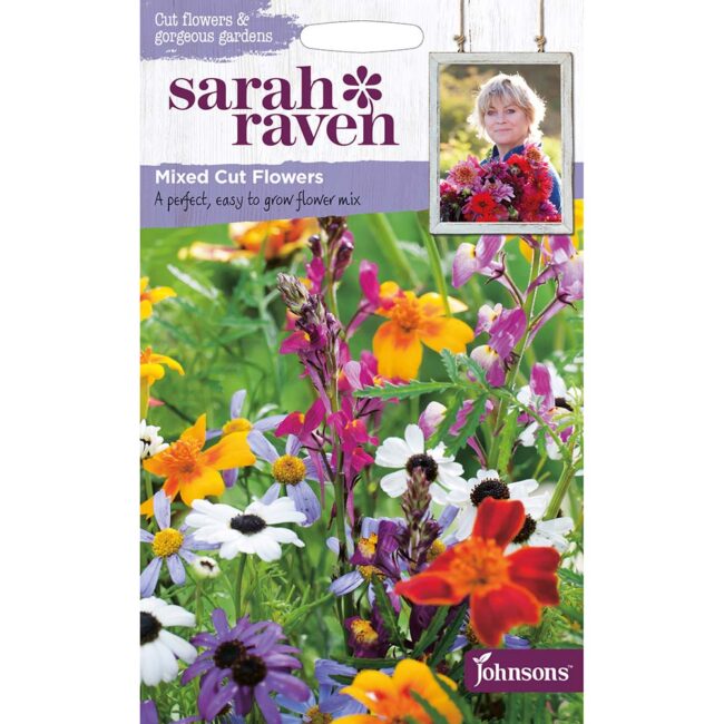 JOHNSONS SARAH RAVEN - MIXED CUT FLOWERS SEEDS