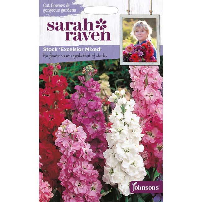 JOHNSONS SARAH RAVEN - STOCK EXCELSIOR MIXED SEEDS