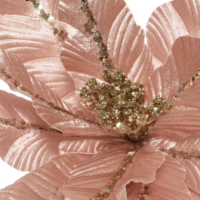 DECORIS BLUSH PINK FLOWER CLIP - Image 2