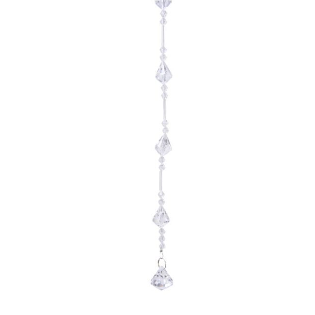 DECORIS CLEAR BEAD GARLAND