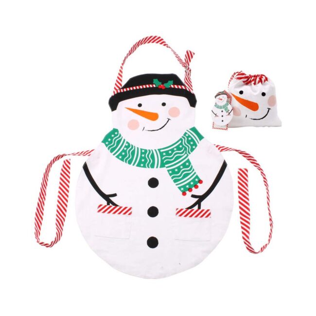 CGB GIFTWARE KIDS APRON SNOWMAN