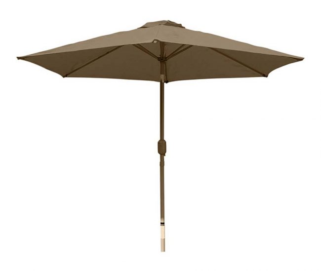 LEISUREGROW HORIZON 3.0M PARASOL TAUPE