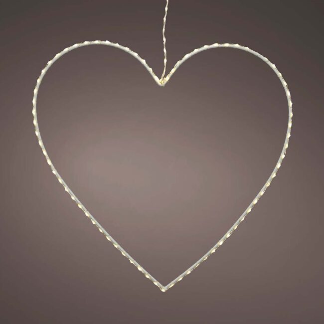 LUMINEO 160 LED HEART WARM WHITE