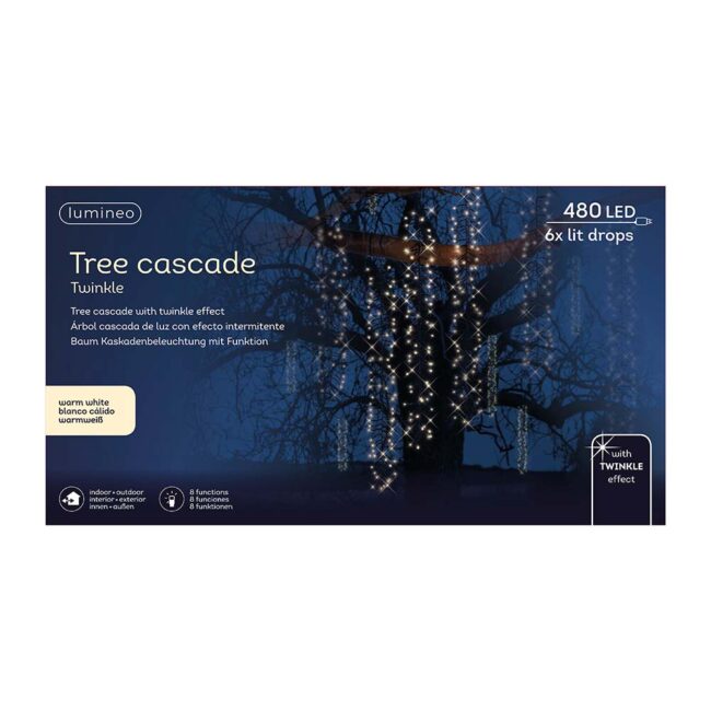 LUMINEO 480 LED CASCADE WARM WHITE