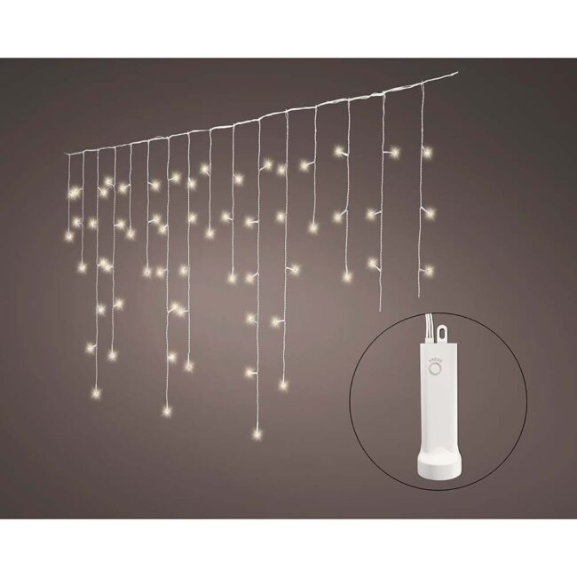 LUMINEO DURAWISE 192 LED ICICLE STRING WARM WHITE