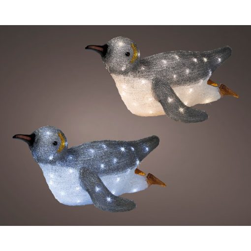 LUMINEO LED PENGUIN SLIDING ACRYLIC 56CM