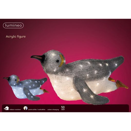 LUMINEO LED PENGUIN SLIDING ACRYLIC 56CM - Image 2