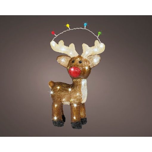 LUMINEO LED REINDEER ACRYLIC 47CM