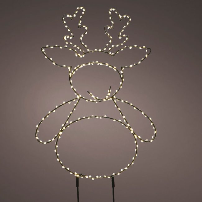 LUMINEO LED WIRE REINDEER FRAME WARM WHITE