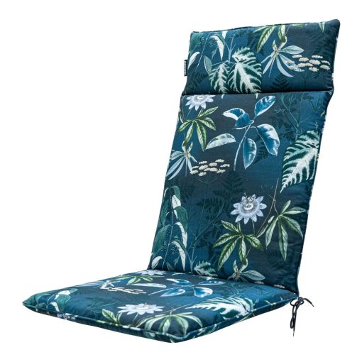 MADISON MAUEL BLUE HIGH BACK CUSHION