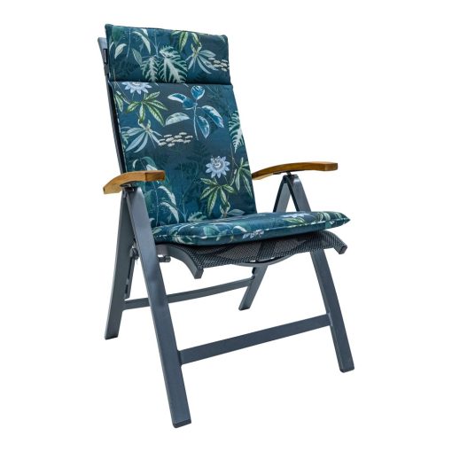 MADISON MAUEL BLUE HIGH BACK CUSHION - Image 2
