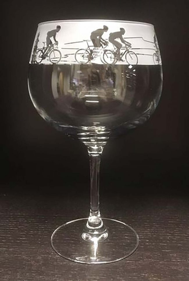 MILFORD GIN BALLOON GLASS CYCLING