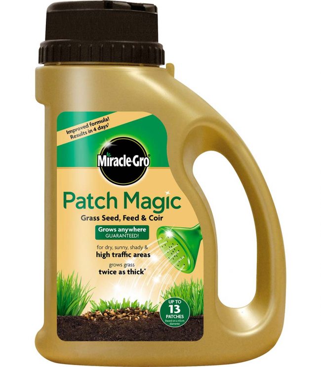 MIRACLE-GRO PATCH MAGIC GRASS SEED & FEED 1015G