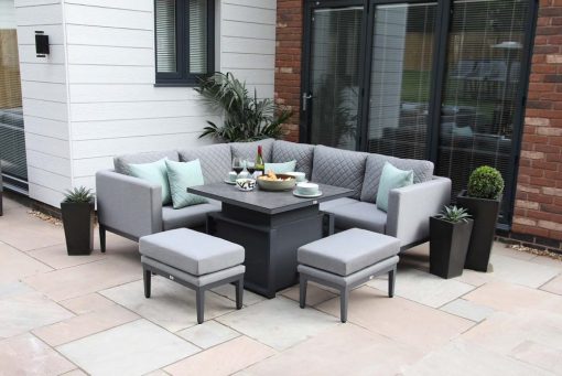 SUPREMO: Mirfield Mini Modular Lounge Set With Adjustable Table - Image 2
