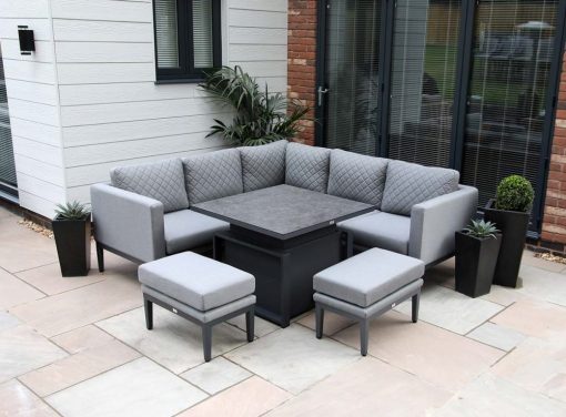 SUPREMO: Mirfield Mini Modular Lounge Set With Adjustable Table